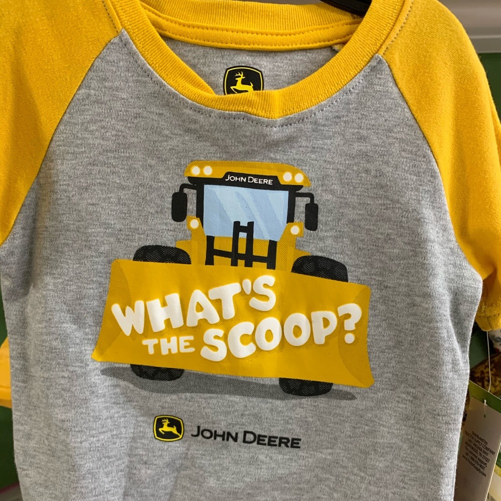 Boys 2 piece shorts set John Deere